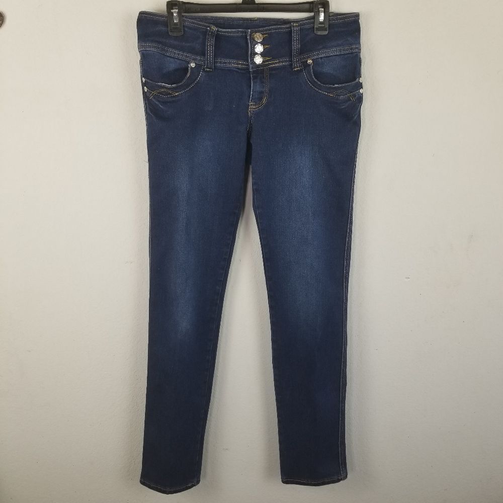 New Play‎ 4-Pocket Blue Cotton Denim Jeans